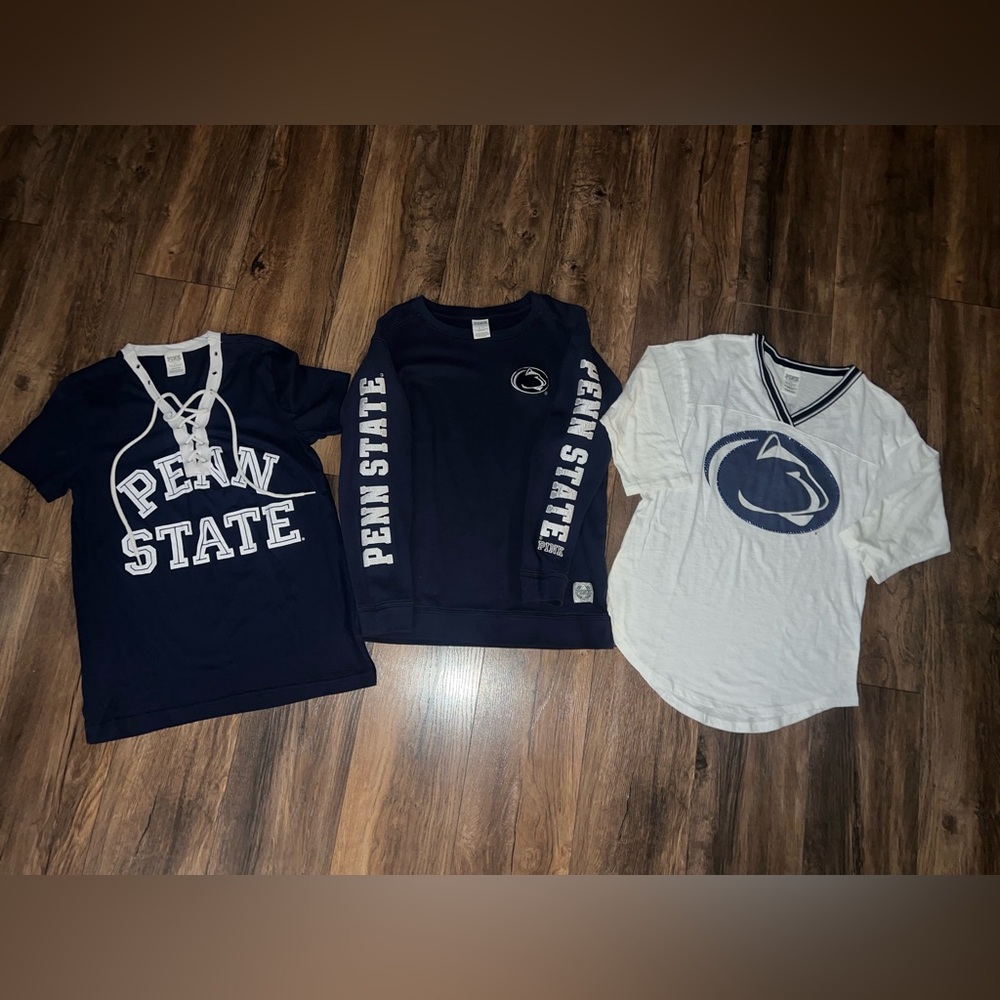 VS PINK Size XS/S 3 Piece Penn State Bundle.